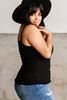 Immagine di PLUS SIZE TANK TOP BLACK LACE
